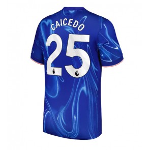 Chelsea Moises Caicedo #25 Hemmatröja 2024-25 Kortärmad